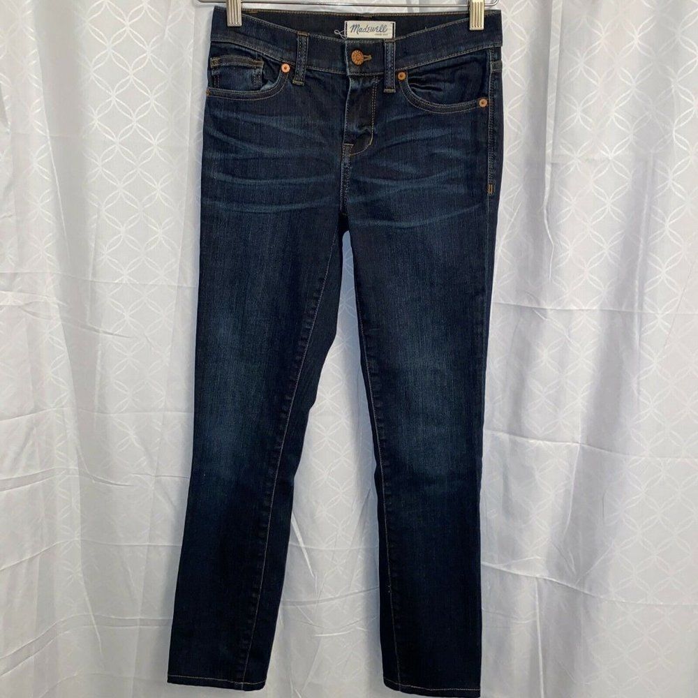 Madewell 9” High Rise Skinny Jeans Blue Denim 24
